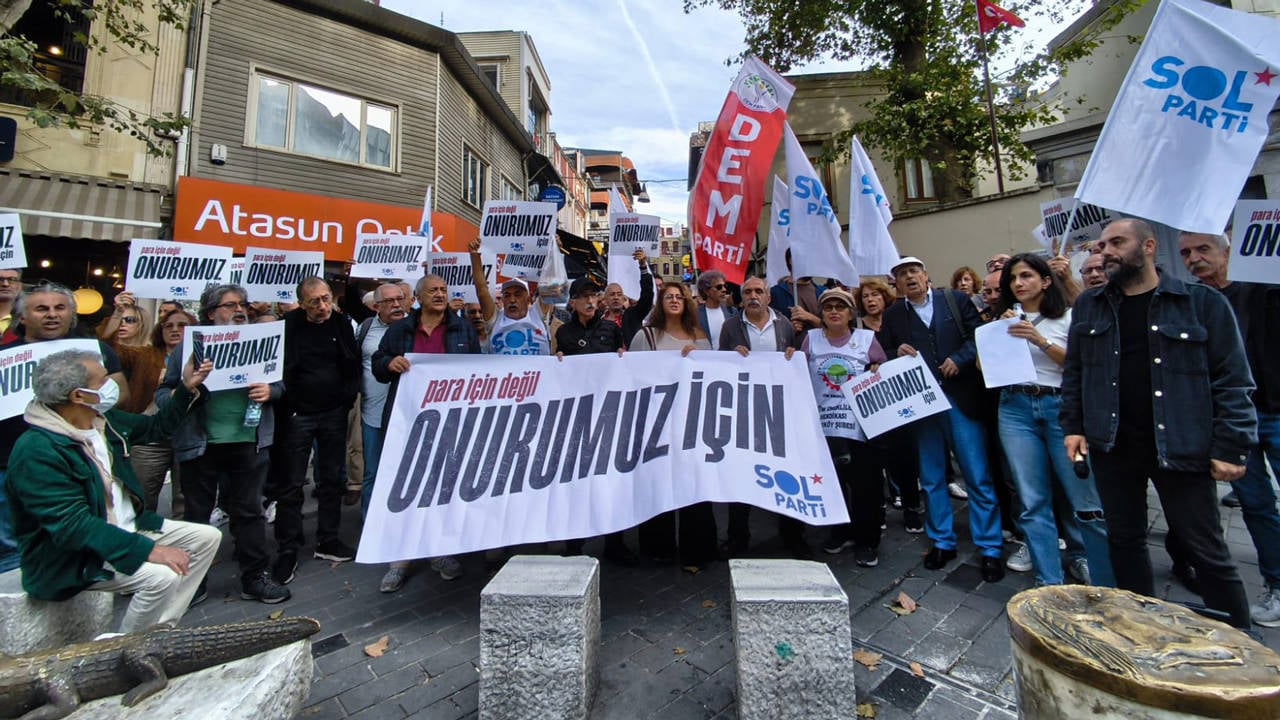 Emeklinin karnı vaatlere doydu