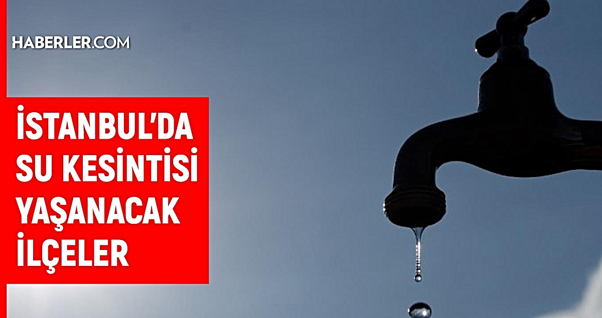 İstanbul İSKİ su kesintisi! 19-20 Eylül İstanbul'da su kesintisi ne zaman bitecek, sular ne zaman gelecek?