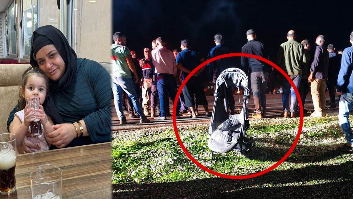 36 yaşındaki Ayşe ve kızı Meryem'den geriye bu acı fotoğraf kaldı