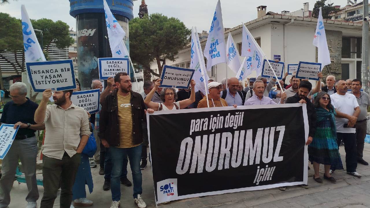 SOL Parti İzmir: "Emeklileri ölüme mahkum edenler hesap verecek"